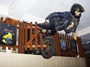 City of the Beast: A Heavy Metal Tour of London 1 The Ruskin Arms, the Iron Maiden Pub-- a tribute to Road Safety (photo with permission from Amy Beales) heavy metal
