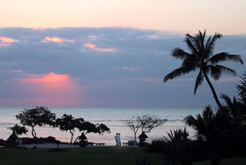 Delicious Mauritius: Sugar Plums and Coconut Therapy 7 Sunset on the beach