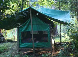 Pacuare river camp – photo courtesy of Explornatura