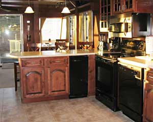 These houseboats have nicer kitchens than my house!