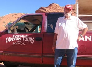 “Woody” Woods was one of the first to give tours of Antelope Canyon.