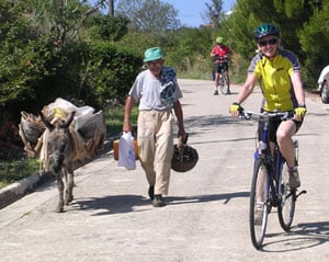 A country road in Croatia 