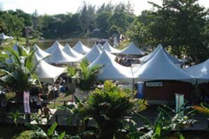 Sarawak's Rainforest Music Festival sarawak-village