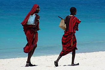 Masaai warriors