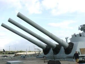 Aboard the battleship USS Alabama, docked as a museum outside of Mobile, AL. Photos by Max Hartshorne.