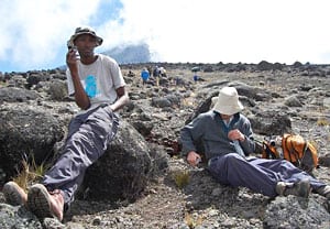 Our guide Dastan