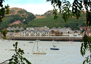 North Wales: Dazzling Mountains and Spas 7 A view of the Quay Hotel and Spa looking across the estuary from Conwy (photo courtesy of the Quay Hotel)