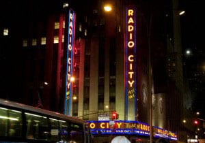 Radio City Music Hall is about a 15 minute walk from The Pod