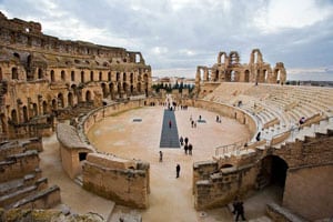 Traveling Tunisia: Exotic Souks, Ancient Ruins and Fabulous Food 12 The Roman amphitheater in El Jem