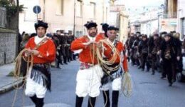 Issohadoras at the Mamathunes fest in Sardinia, Italy.
