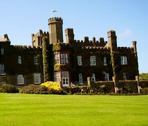 We stayed at this Victorian baronial mansion on the Welsh coast. St Brides Castle (which we nicknamed St Brideshead) is now a privately owned hotel. Only members of the UK's Holiday Property Bond can rent its fully equipped apartments.