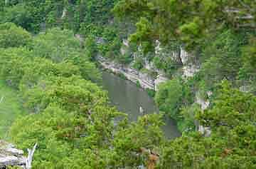 A canyon on the Upper Iowa
