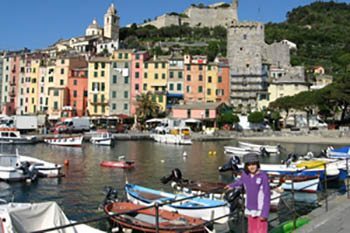 Portovenere, Italy: A Great Vacation with Kids 7 Candy colored houses in Portovvenere, Italy.