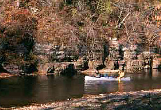 Canoeing the Upper Iowa - Photos courtesy of the Iowa Natural Heritage Foundation