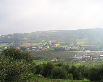 The view from the Pyramid of the Sun