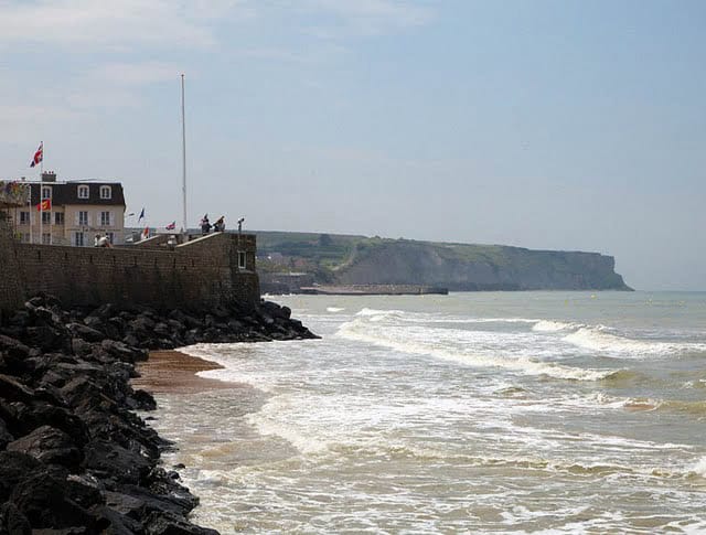 Normandy's D-Day Beaches and Interesting Museums 1 D-Day Beaches near Arromanches, France.