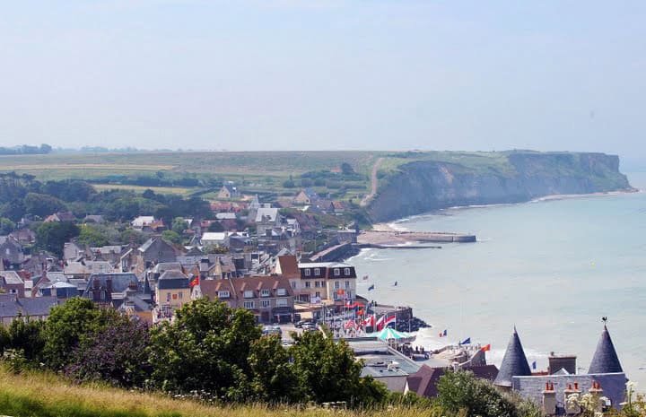 Normandy's D-Day Beaches and Interesting Museums 4 View of the invasion site.