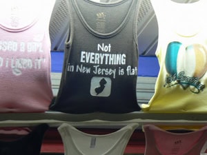 New Jersey Coast: Twilight Down the Shore 5 Funny tee shirt on the boardwalk.