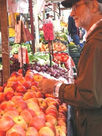 Hiking the Alps in Breathtaking Turin 8 The Torino public market.