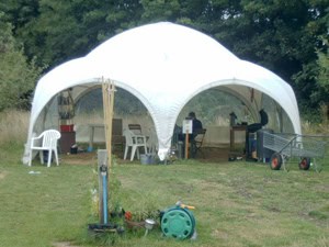 A Yurt Holiday on the Isle of Wight: Cheap and Cheerful 7 The community yurt.