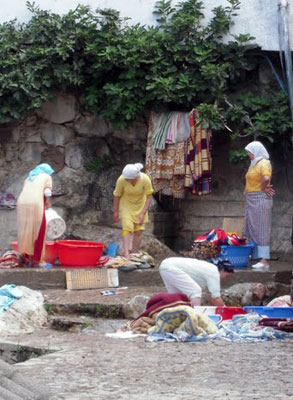 Chefchaouen, Morocco: A Magical Dreamscape 4 Laundry time in Chefchaouen