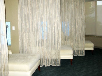 Women's lounge at the Canyon Ranch Spa at the Palazzo