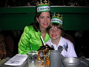 Dinner fit for a Knight at Medieval Times.