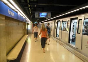 Mugged in Barcelona: Stay Safe While Traveling 4 The Metro.