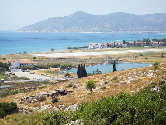 The mountains of Samos, Greece