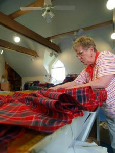 The Folds, making kilts