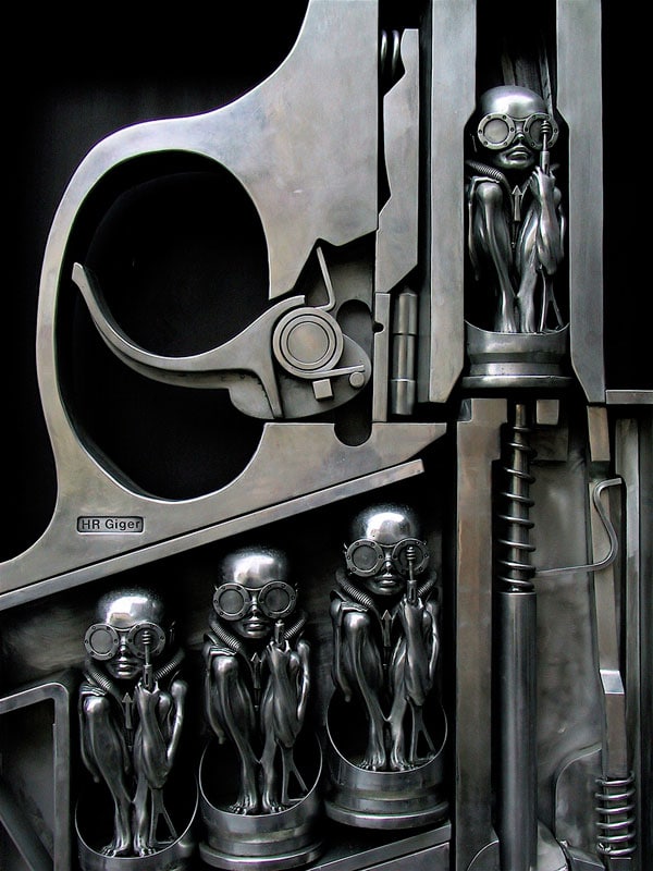 The Birth Machine by H. R. Giger at the Giger Museum in Gruyeres, Switzerland. Photos by Gary Singh except as noted.