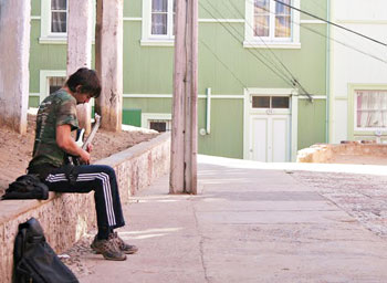 The road to stardom. Valparaiso, Chile