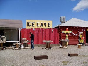 Ice Cave in Hailey, Idaho.