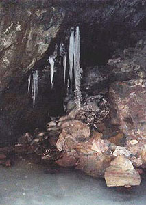 Hidden Gems in South Central Idaho 10 Icicles in the Shoshone Ice Caves.
