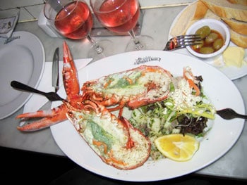 Visiting London the Second Time Around 8 The lobster at Randall and Aubin