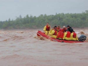 Tidal Bore Racing.