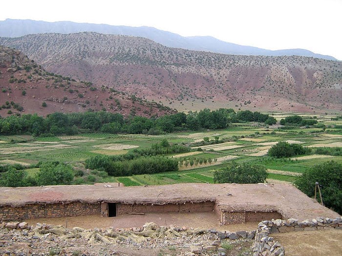 Morocco's Bougmez Valley: An Unspoiled Shangri-La 2 Cultivated fields in the Bougmez Valley, Morocco
