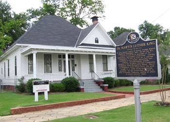Montgomery, Alabama: The South's Capital City 4 The Dexter Avenue Parsonage was restored to look just as it did when Dr. Martin Luther King Jr. and his family lived there.