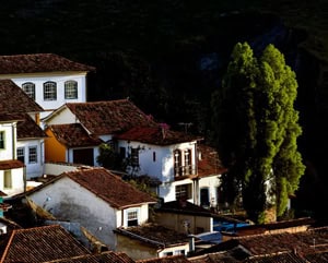 Minas Gerais, the Heart of Brazil 2 Rooftops in Ouro Preto, Minas Gerais Brazil Photos by Paul Shoul
