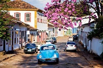 Minas Gerais, the Heart of Brazil 10 Tiradentes street scene. Paul Shoul photos.