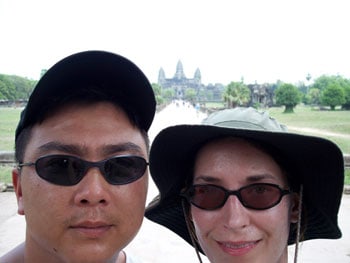 Newlyweds Travel Together Without Killing Each Other 6 Angor Wat, Cambodia