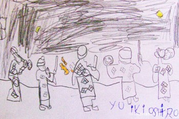Shinugu Matsuri: Little-Known Festival in Okinawa 12 A child's drawing of the Festival