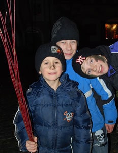 Bavarian Alps: Charming Christmas Markets 5 Unlike me, little kids love being chased by the Kramperl.