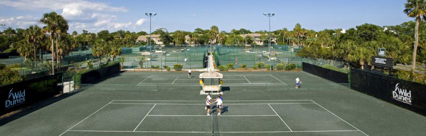 Wild Dunes Tennis center in Charleston, SC