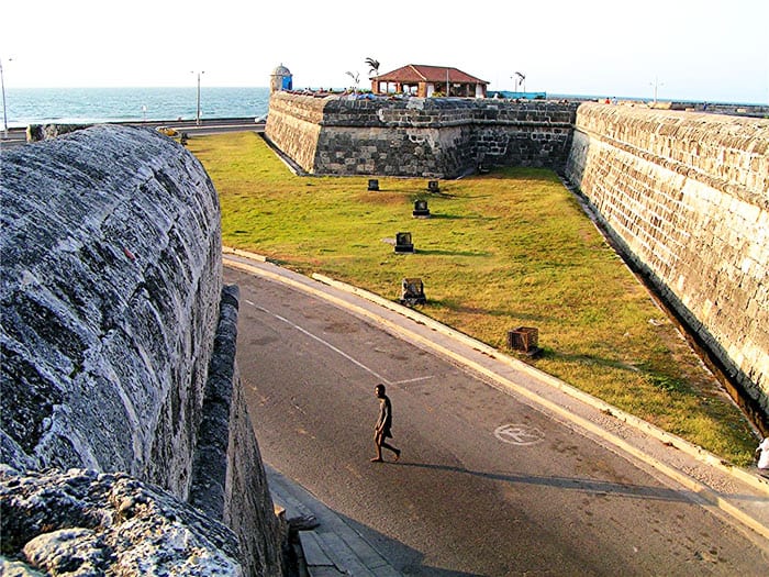 Colombia: Cartagena's Carousel of Carousing 2 The walls of Cartagena