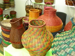 Handicrafts at the Expo.