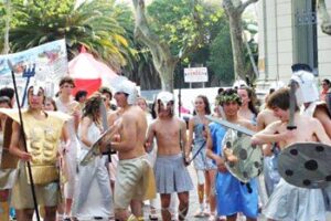 Offbeat Uruguay: A Country That Celebrates Individuality A student pageant in Colonia
