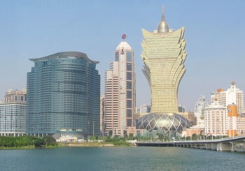 The Macau Grand Prix: Fearsome Motorsports Competition 1 Macau skyline.