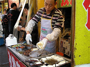Street food in Shanghai. Photo by Shelley Seale