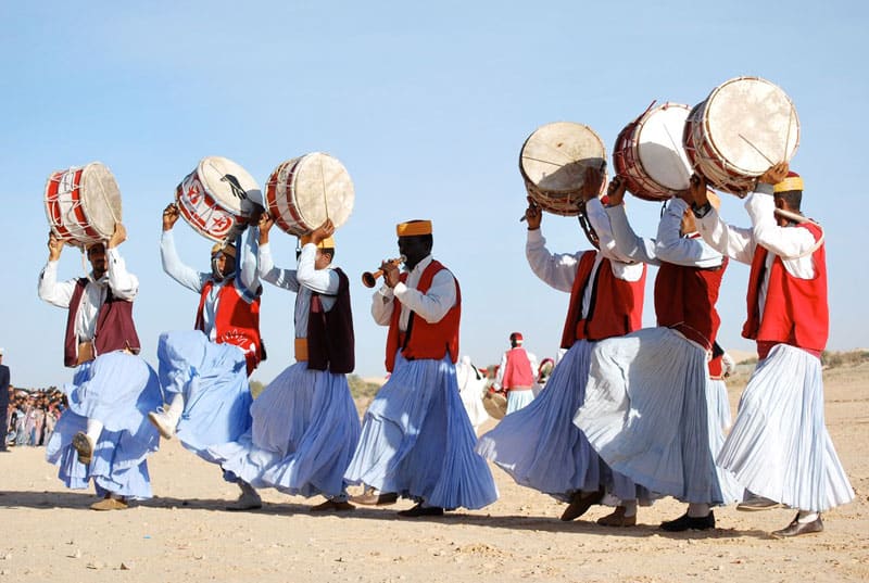Festival of the Sahara Photo Gallery 1 A traditional Tunisian dance at the Festival of the Sahara